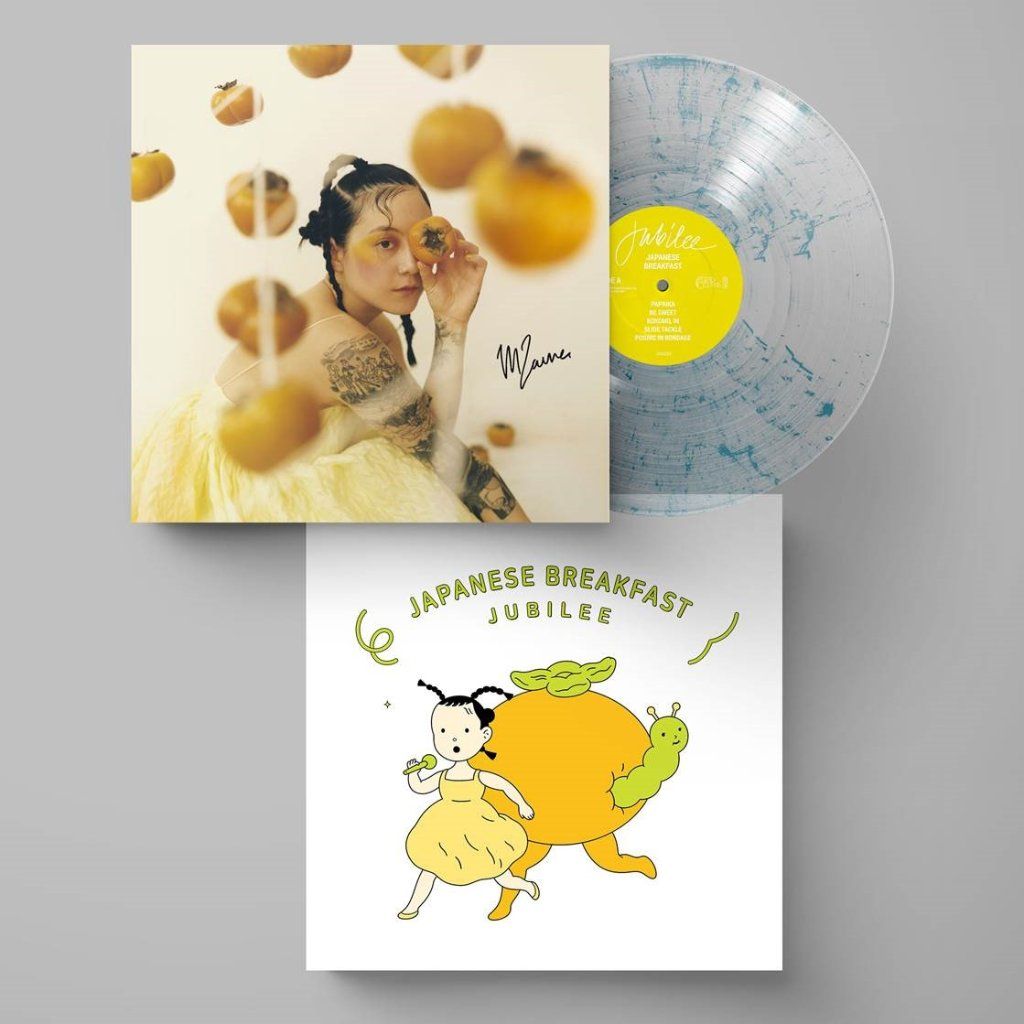 Japanese Breakfast Clear 2024 with Yellow Swirl vinyl