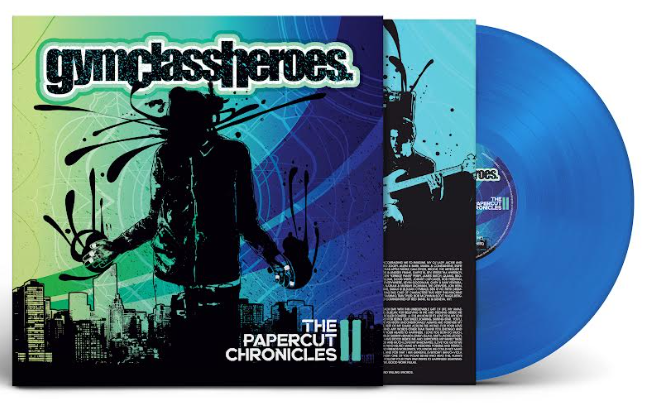 Gym Class Heroes The Papercut Chronicles Ii Cobalt Vinyl Wax And Beans 8282