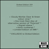 Cloth - Pink Silence (Dinked Edition 331) (Cloudy Marble Clear & Green Vinyl + Signed + Flexi Disc + Hand numbered)