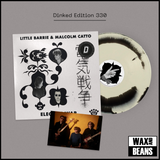 Little Barrie & Malcolm Catto - Electric War (Dinked Edition 330) (White and Black Marbled Vinyl + Signed A6 Photo Insert + Numbered)