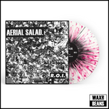 Aerial Salad - R.O.I (Limited Edition Frosted Clear with Black and Neon Pink Splatter)