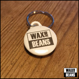 Wax and Beans Keyring