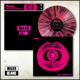 The K's - Pretty On The Internet - (Wax and Beans Alternate Sleeve + Berry with Black Splatter Vinyl w/ Magnetic Slice) (Signed & Numbered Slice) (Now Spinning 001)