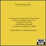 McKinley Dixon - Magic, Alive! (Dinked Edition 333) (Transparent Blue Vinyl + Badges + Signed Print)