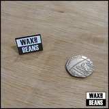 Wax and Beans Enamel Pin Badge