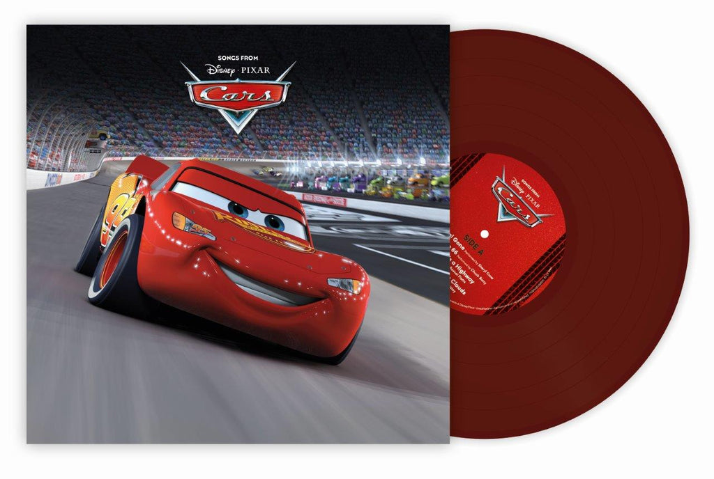 Various Artists Songs from Cars D100 Coloured Vinyl Dark Red Vinyl